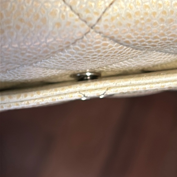 Chanel Pearly Caviar Quilted Large Classic Wallet with COA - Picture 10 of 12